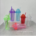 Plastic kegel met dubbele wand geïsoleerd acryl